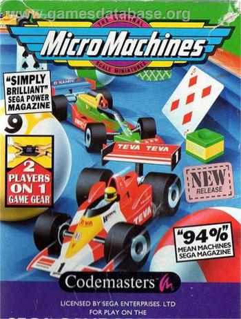 Cover Micro Machines for Game Gear